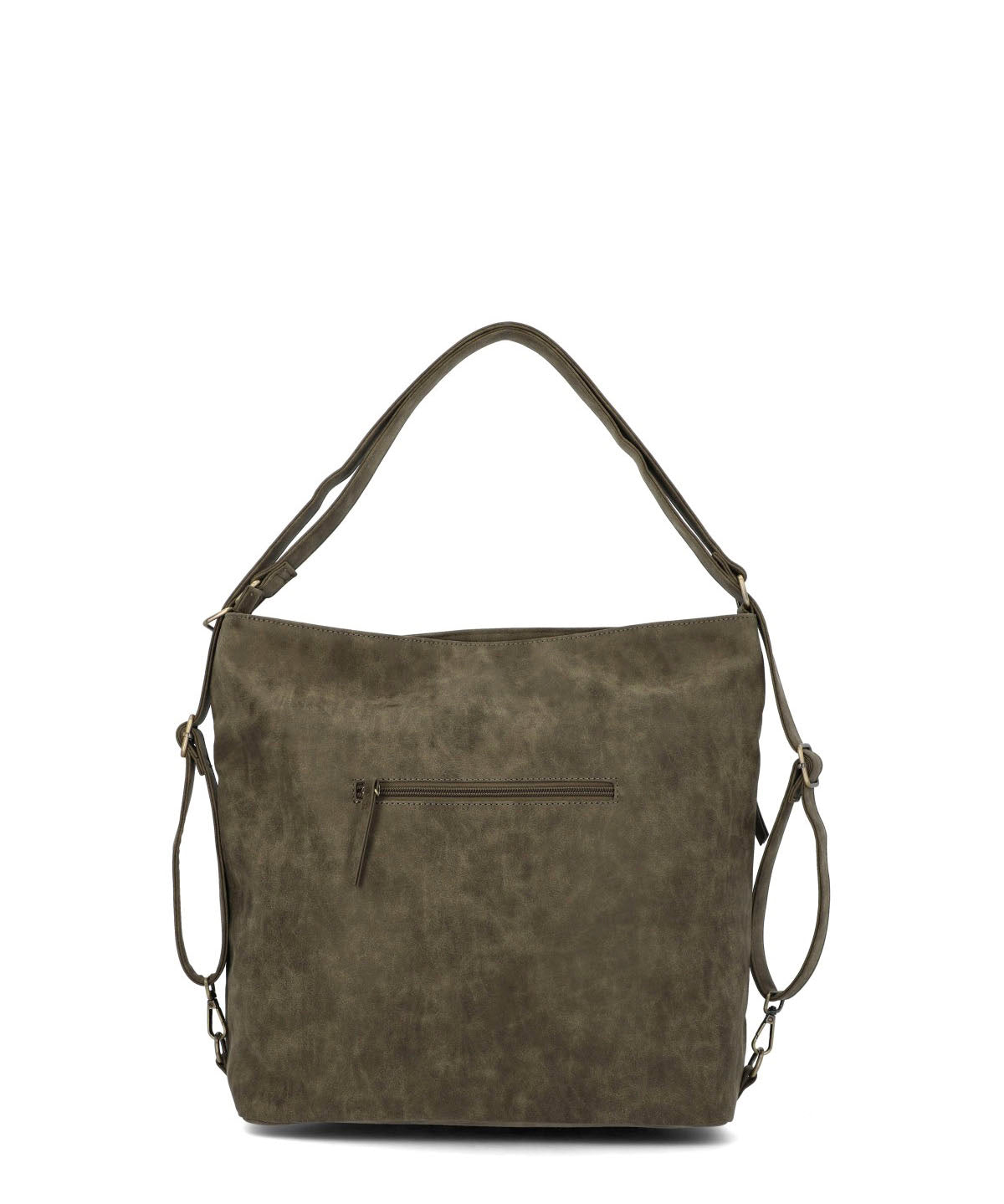 Cartera Ecocuero Mujer Demi Backbag Verde Hush Puppies