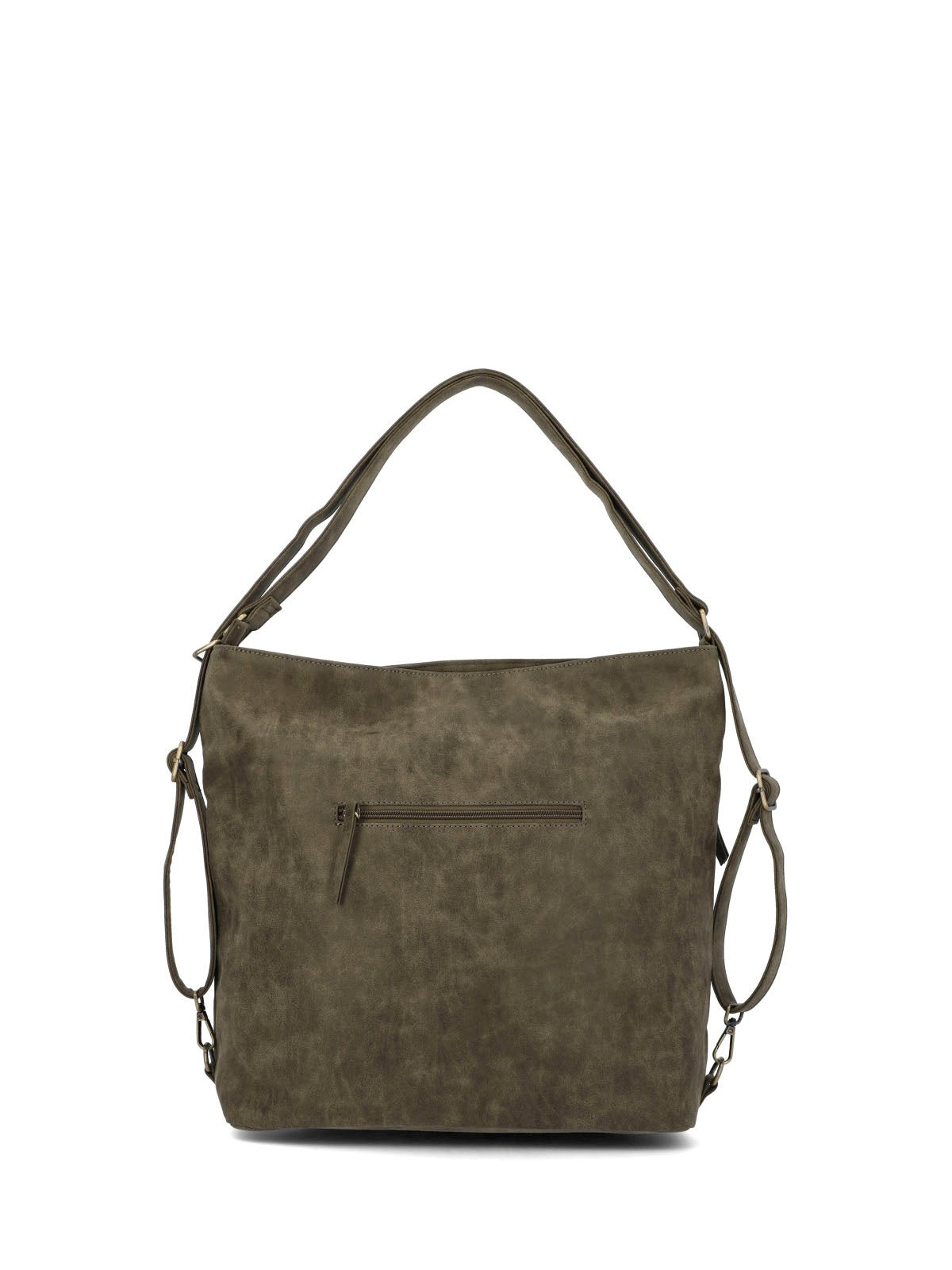 Cartera Ecocuero Mujer Demi Backbag Verde Hush Puppies