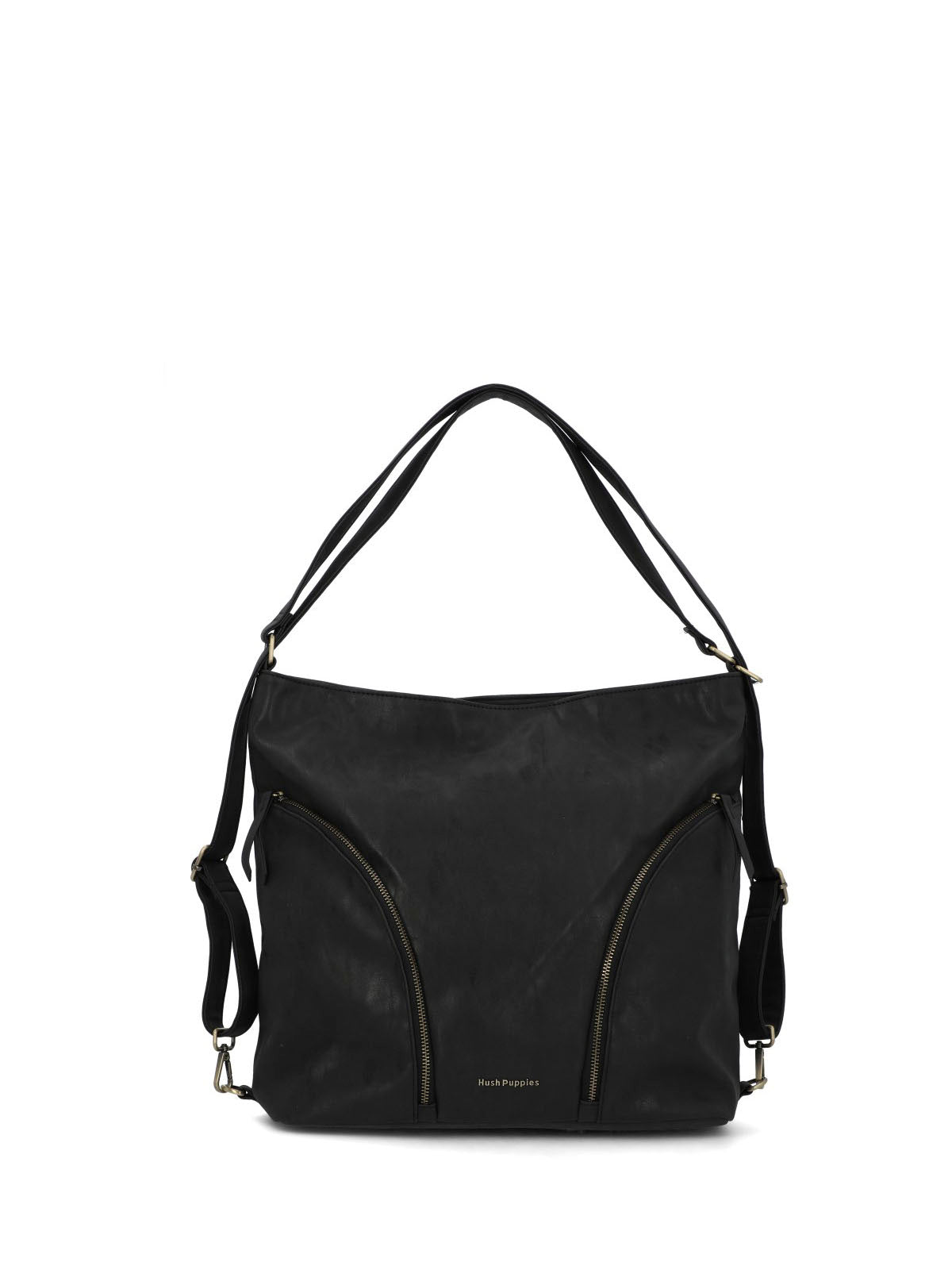Cartera Ecocuero Mujer Demi Backbag Negro Hush Puppies