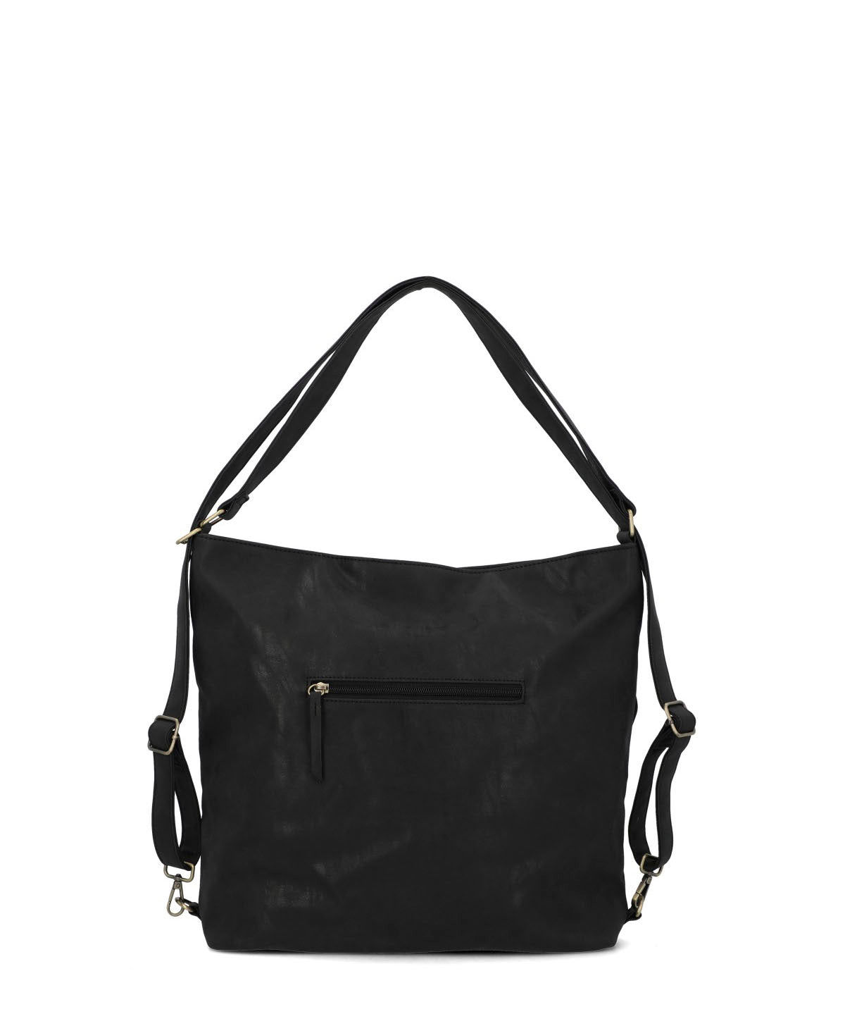 Cartera Ecocuero Mujer Demi Backbag Negro Hush Puppies