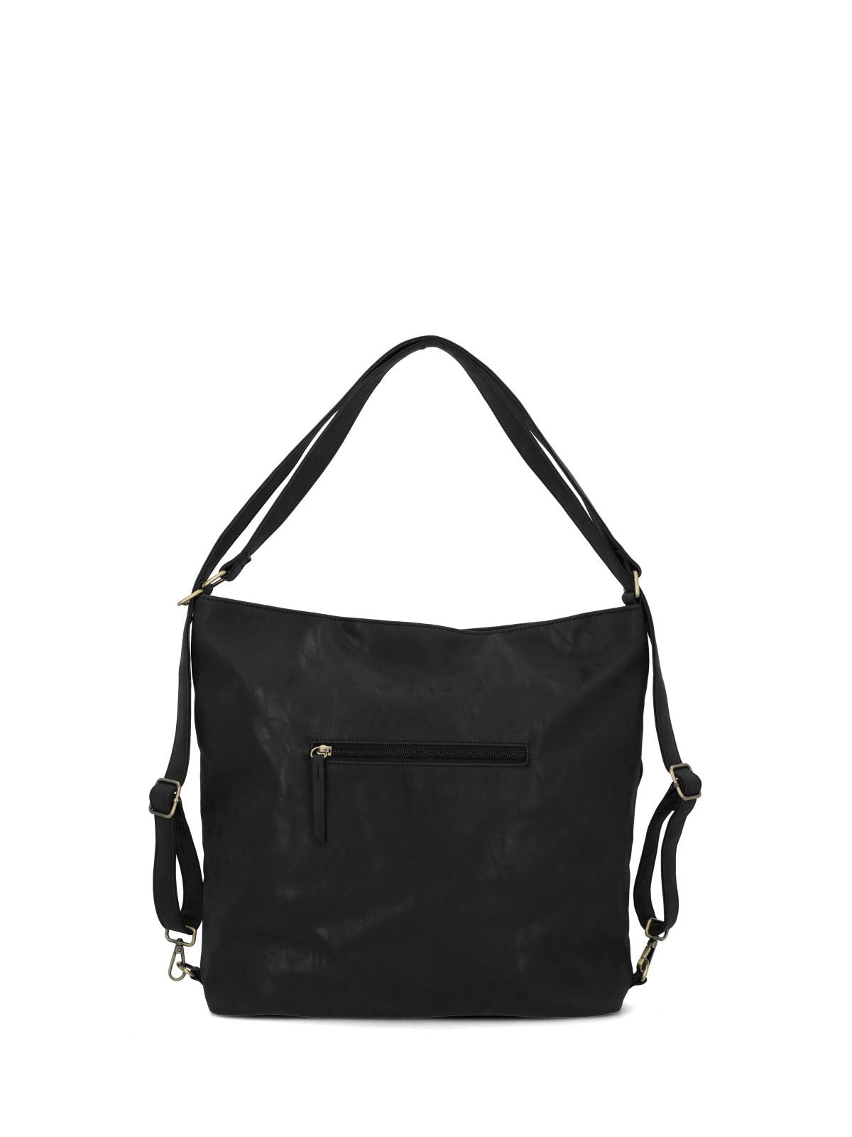 Cartera Ecocuero Mujer Demi Backbag Negro Hush Puppies