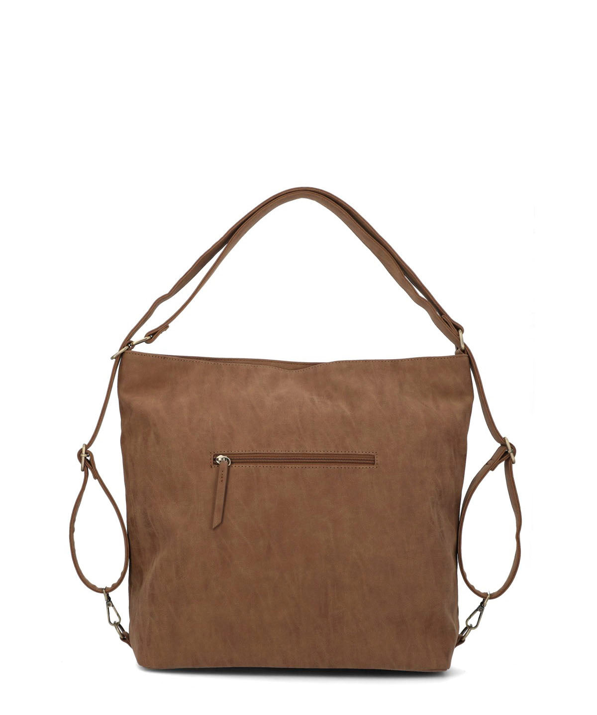 Cartera Ecocuero Mujer Demi Backbag Café Hush Puppies