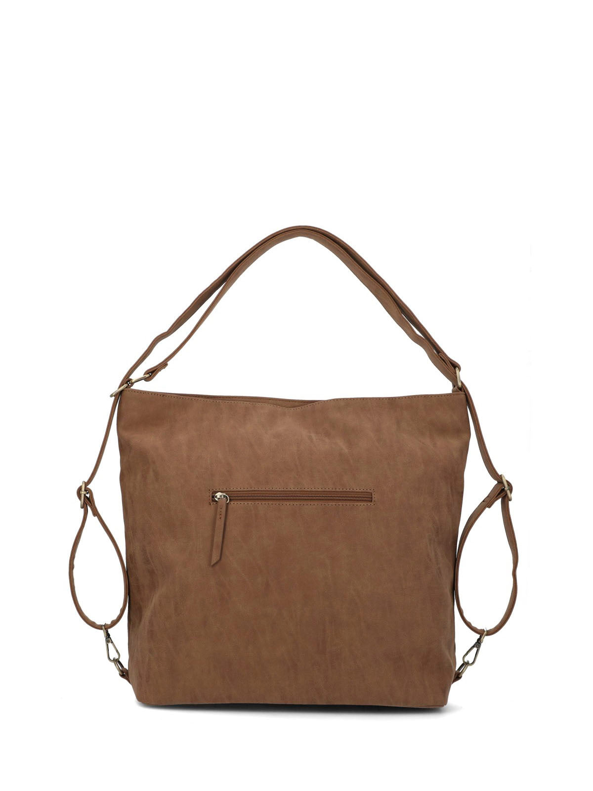 Cartera Ecocuero Mujer Demi Backbag Café Hush Puppies