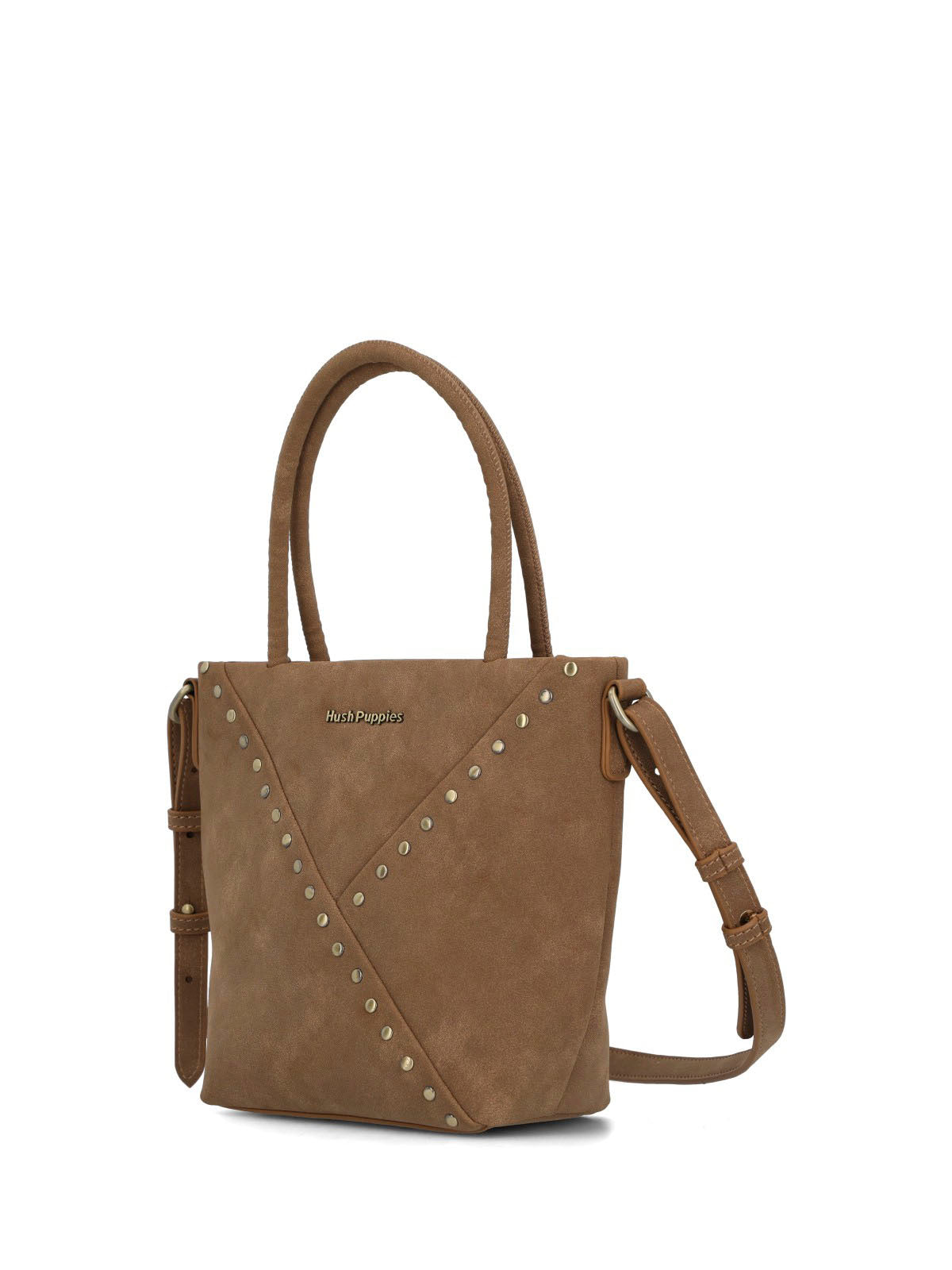 Cartera Ecocuero Mujer Tracy Cross Café Hush Puppies