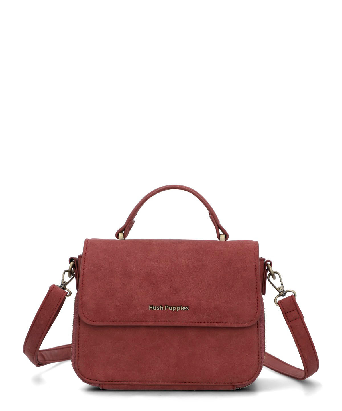 Cartera Mujer Darby Cross Rojo Hush Puppies