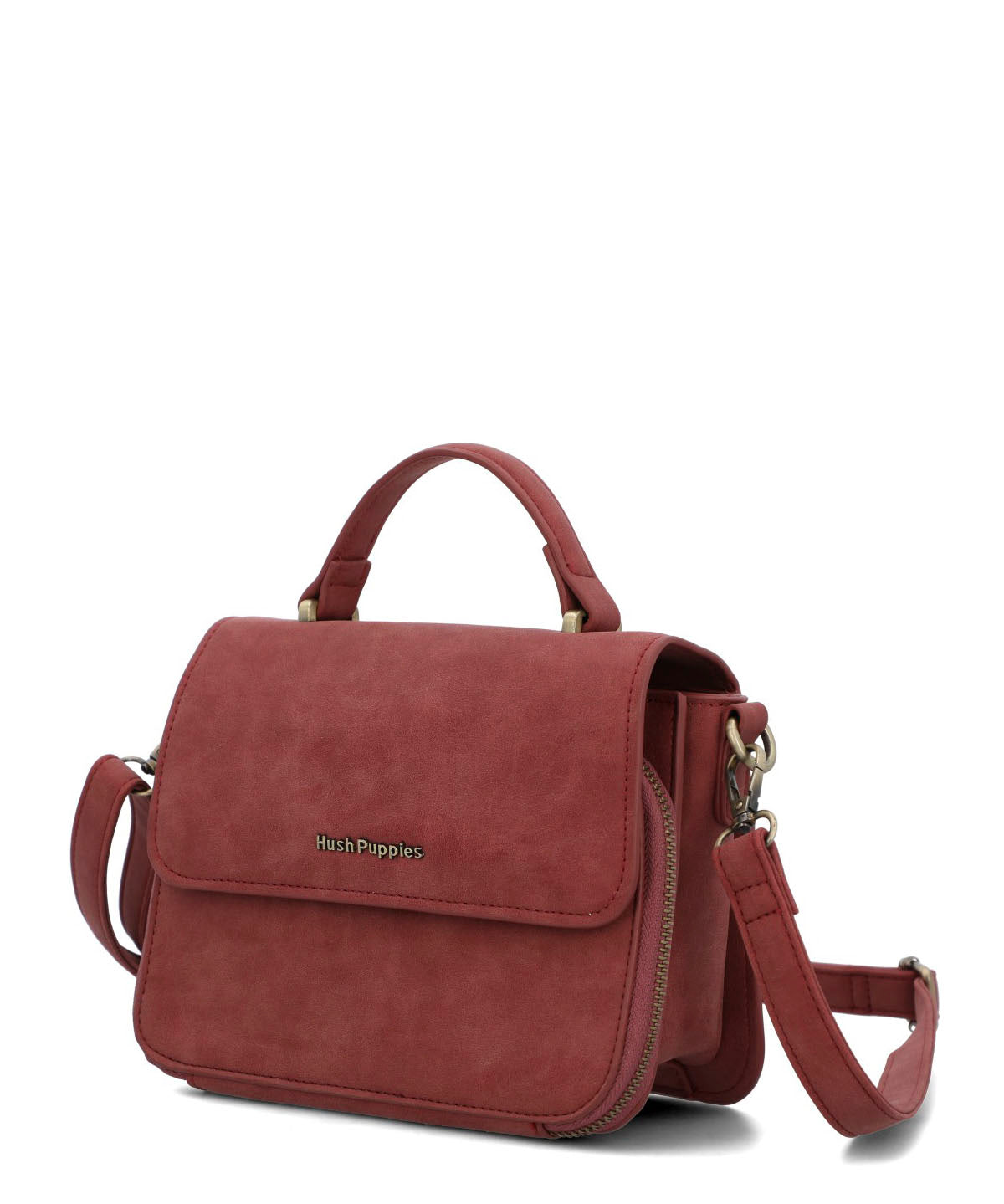 Cartera Mujer Darby Cross Rojo Hush Puppies