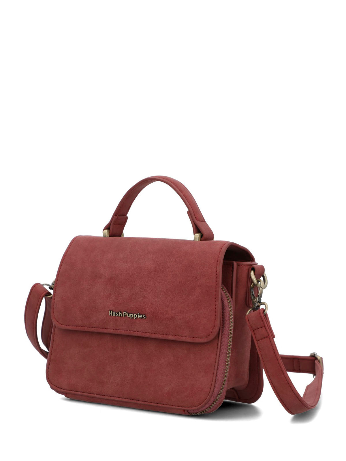 Cartera Mujer Darby Cross Rojo Hush Puppies