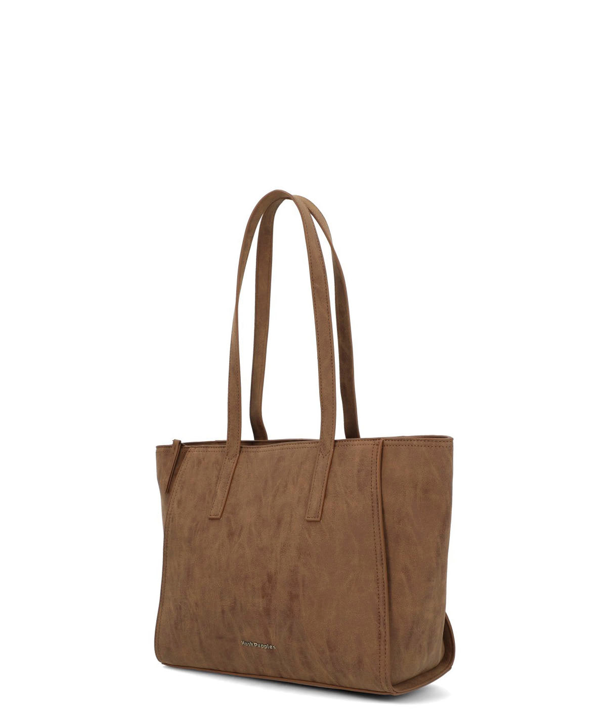 Cartera Ecocuero Mujer Delia Tote Café Hush Puppies