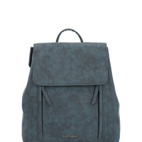 Mochila Ecocuero Mujer Dacey Backbag Azul Hush Puppies