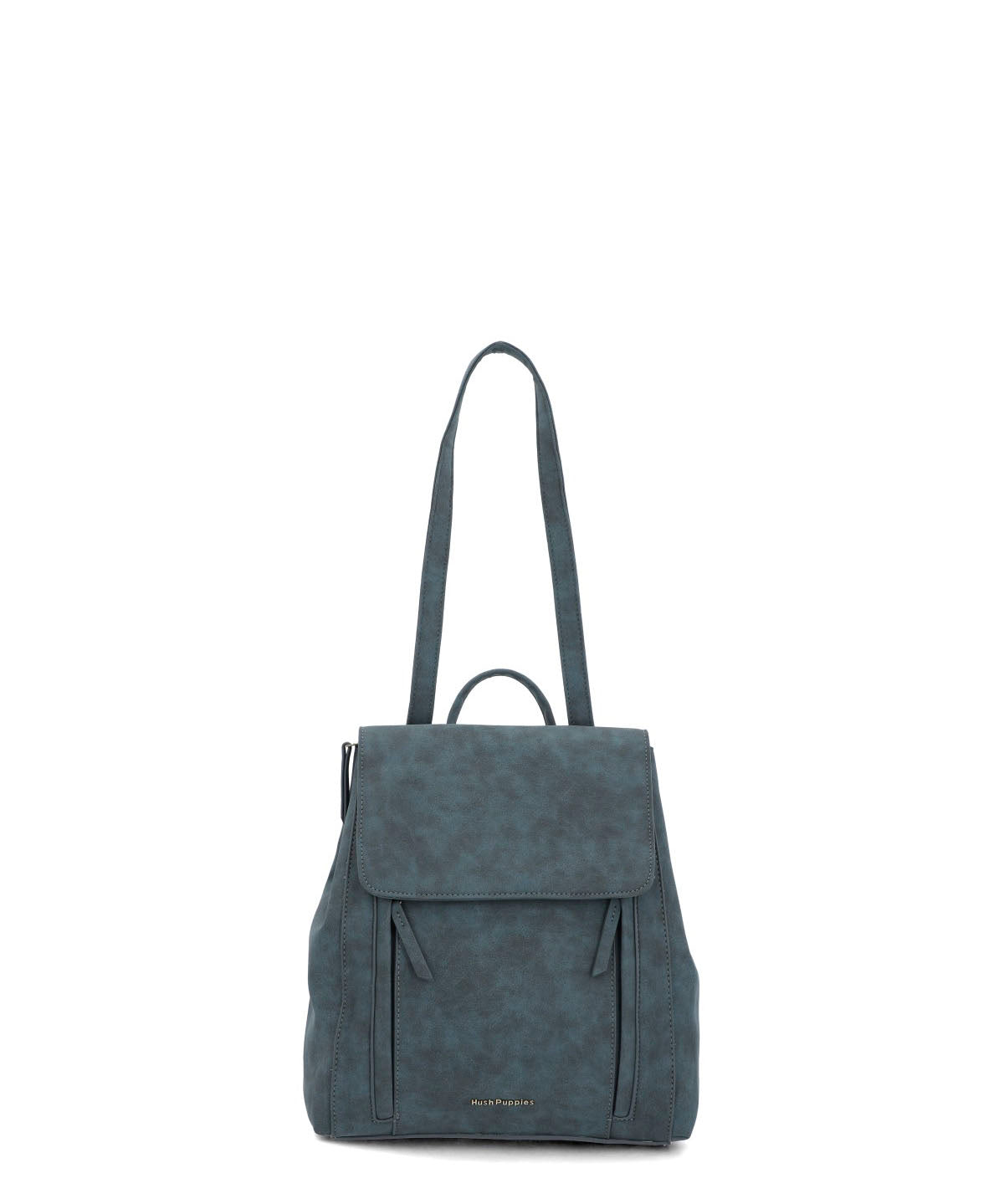 Mochila Ecocuero Mujer Dacey Backbag Azul Hush Puppies