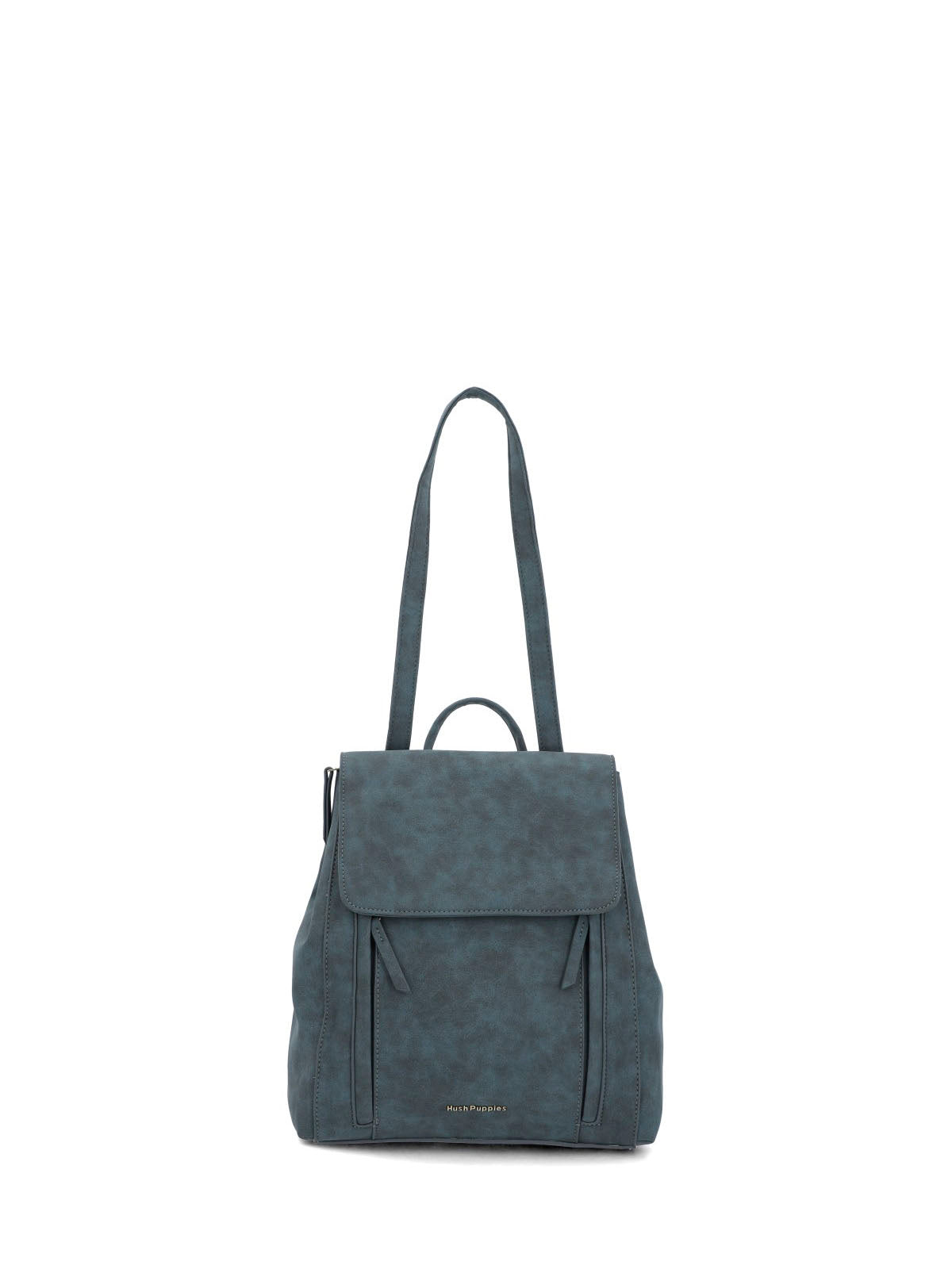 Mochila Ecocuero Mujer Dacey Backbag Azul Hush Puppies