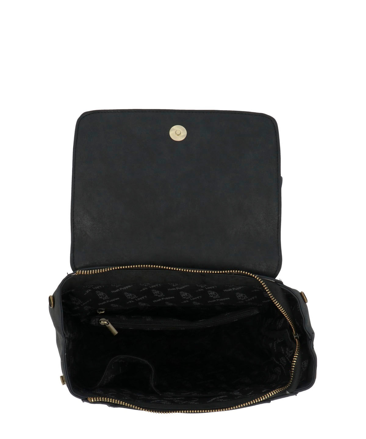 Mochila Ecocuero Mujer Dacey Backbag Negro Hush Puppies