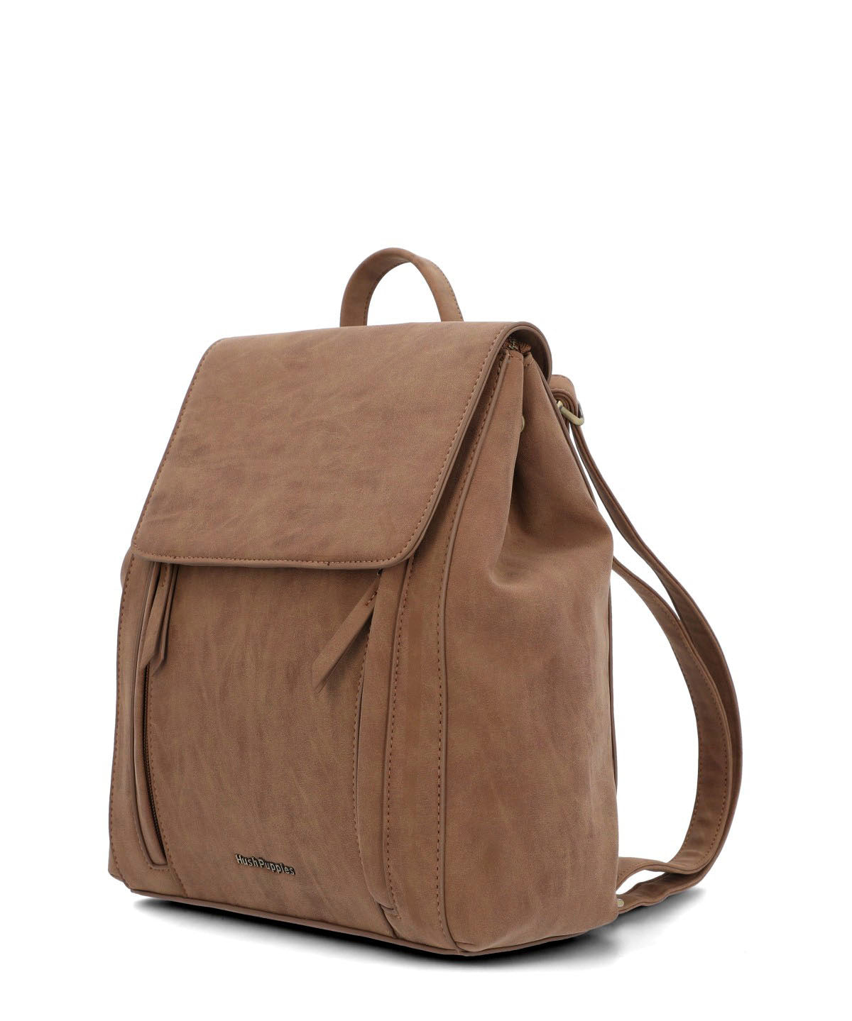 Mochila Ecocuero Mujer Dacey Backbag Café Hush Puppies