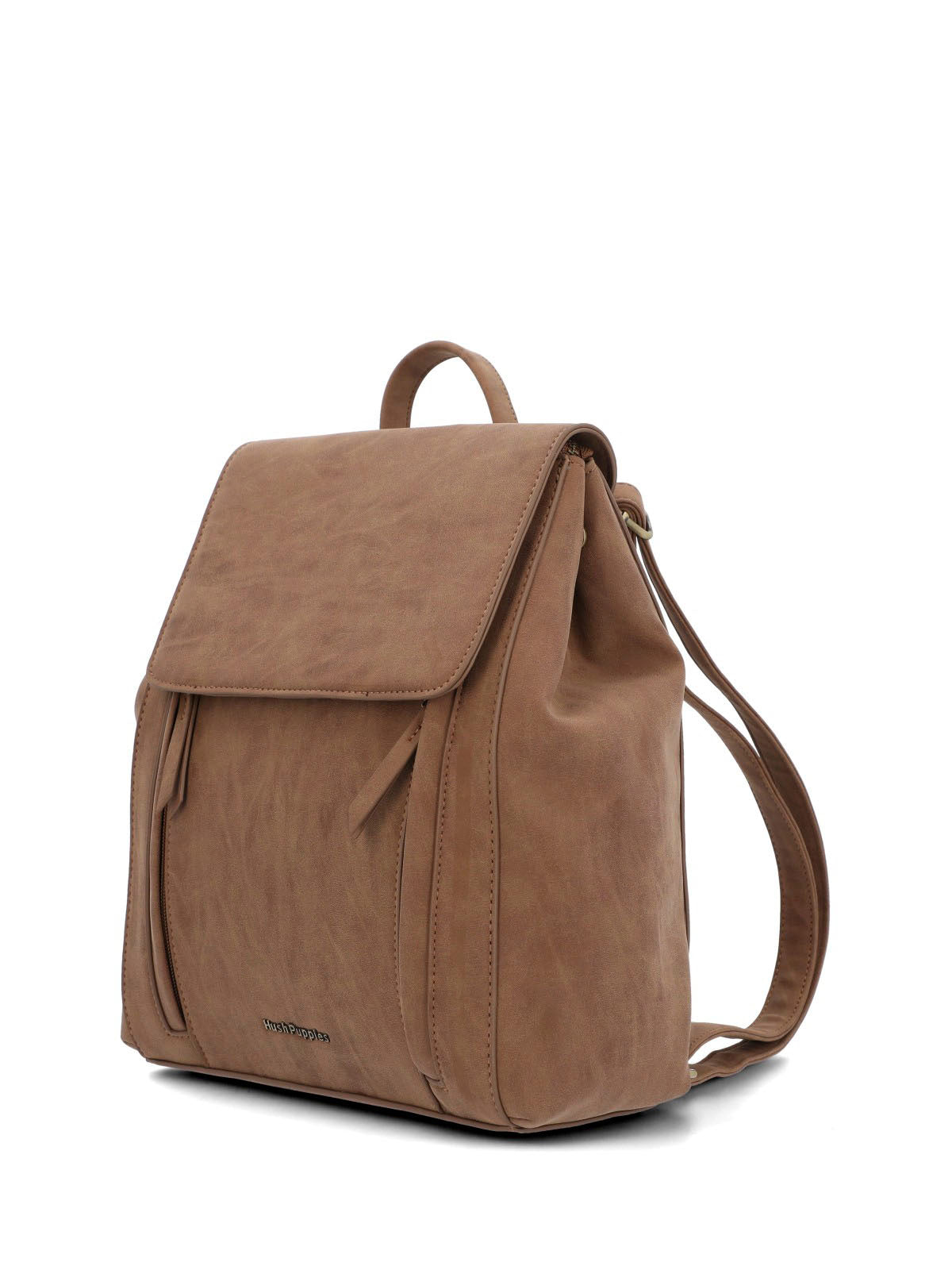 Mochila Ecocuero Mujer Dacey Backbag Café Hush Puppies