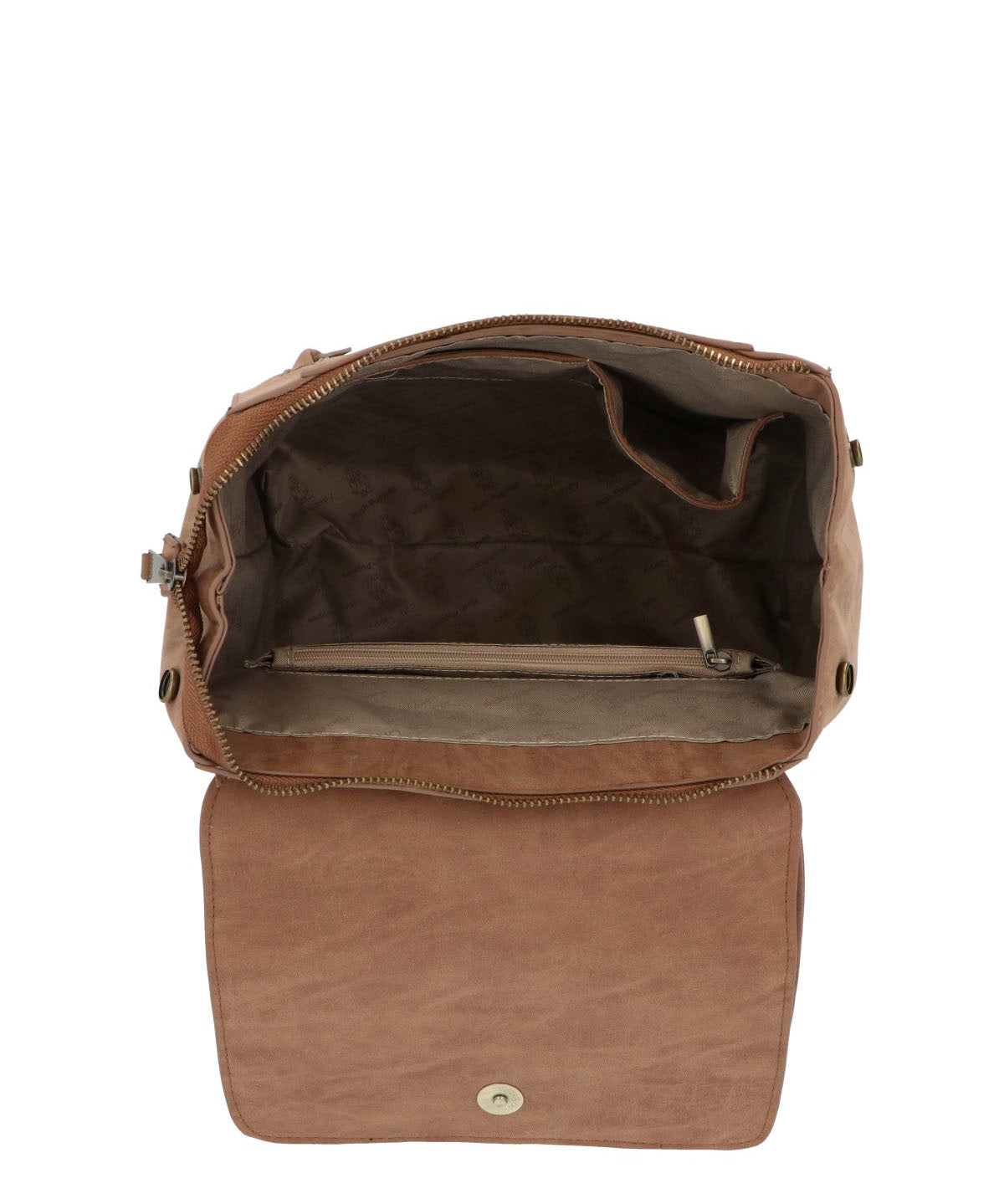 Mochila Ecocuero Mujer Dacey Backbag Café Hush Puppies