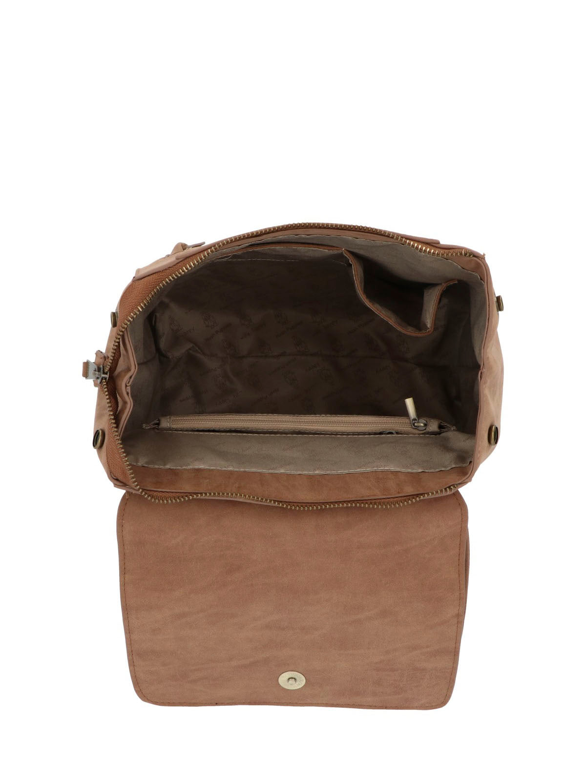 Mochila Ecocuero Mujer Dacey Backbag Café Hush Puppies