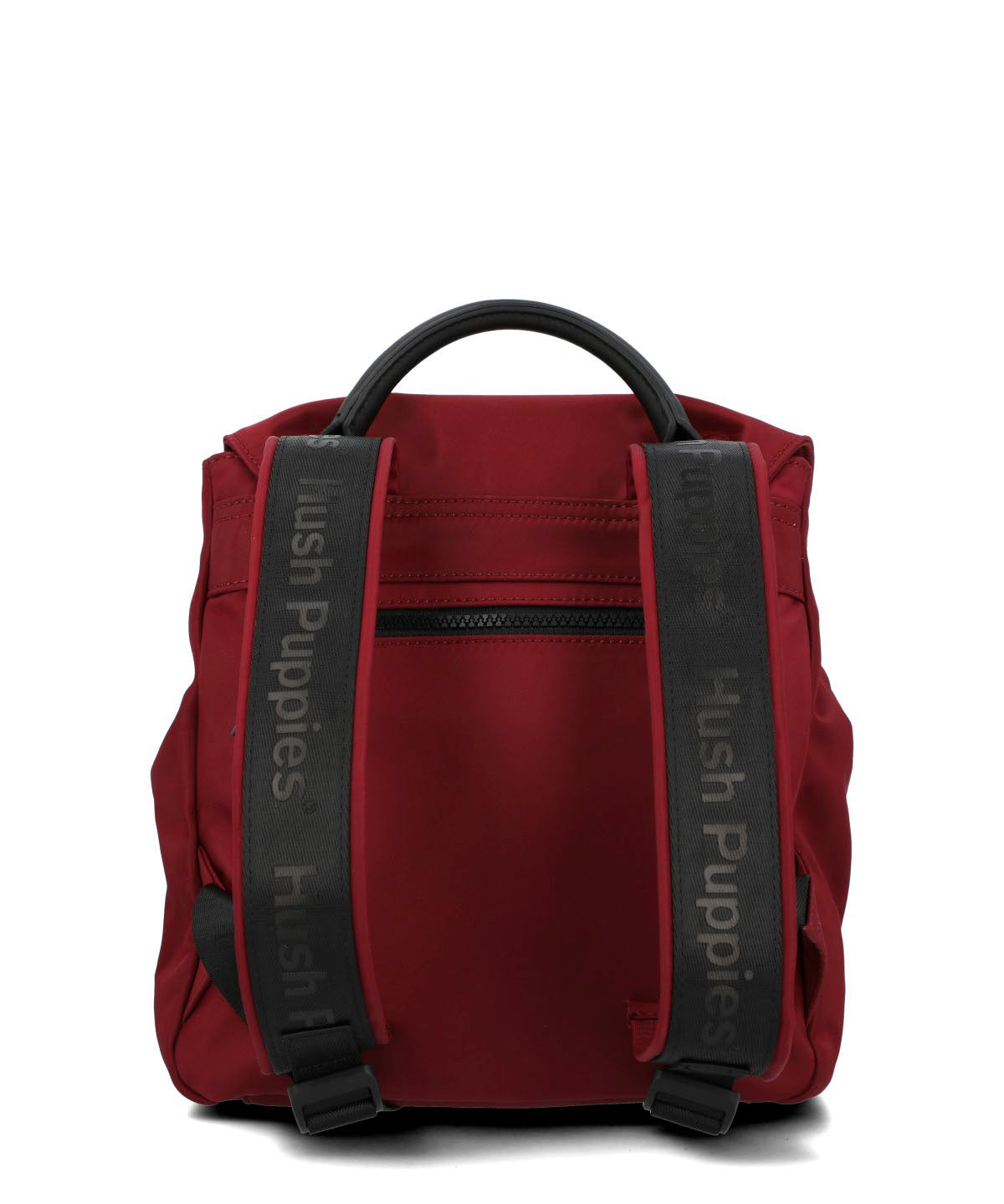Mochila Ecocuero Mujer Raizel Back Rojo Hush Puppies