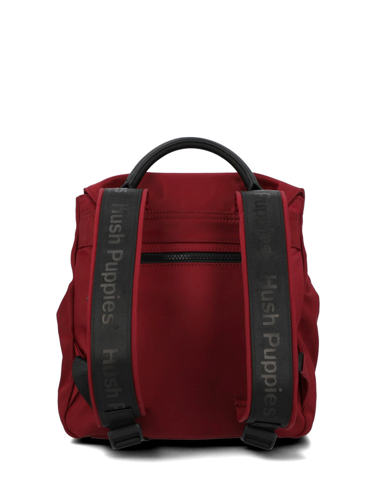 Mochila Ecocuero Mujer Raizel Back Rojo Hush Puppies