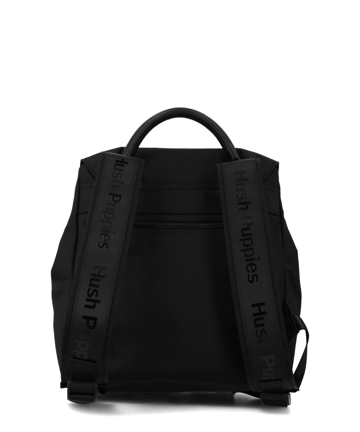 Mochila Ecocuero Mujer Raizel Back Negro Hush Puppies