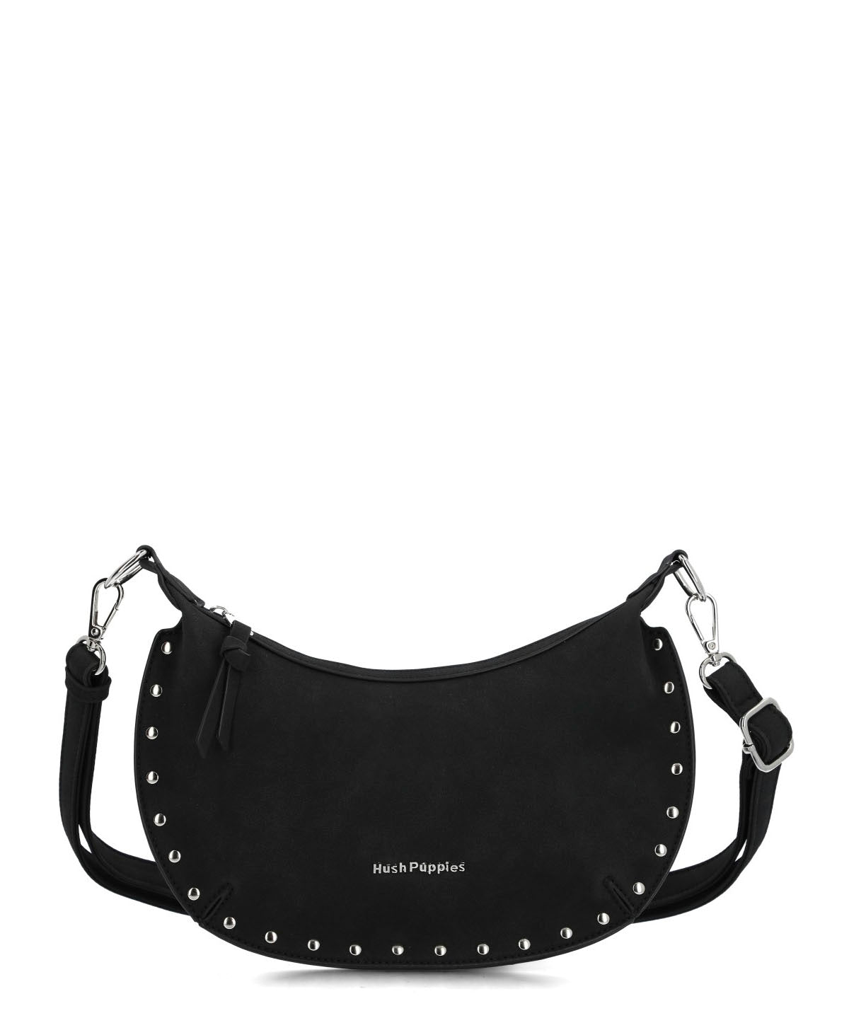 Cartera Ecocuero Mujer Trini Hobo Negro Hush Puppies