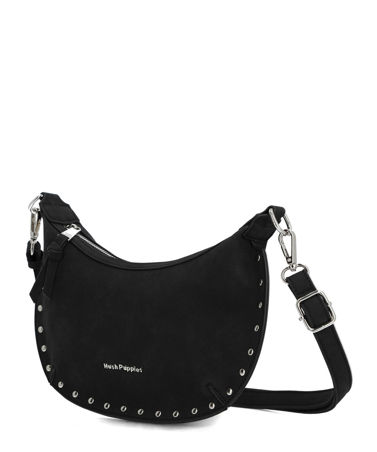 Cartera Ecocuero Mujer Trini Hobo Negro Hush Puppies