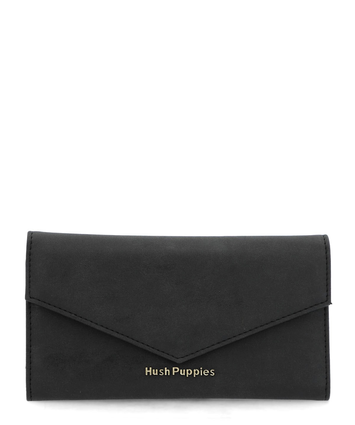 Billetera Ecocuero Mujer Darby Negro Hush Puppies