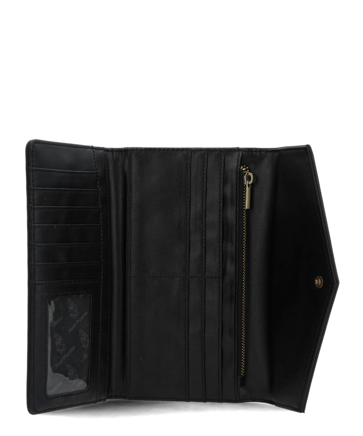 Billetera Ecocuero Mujer Darby Negro Hush Puppies