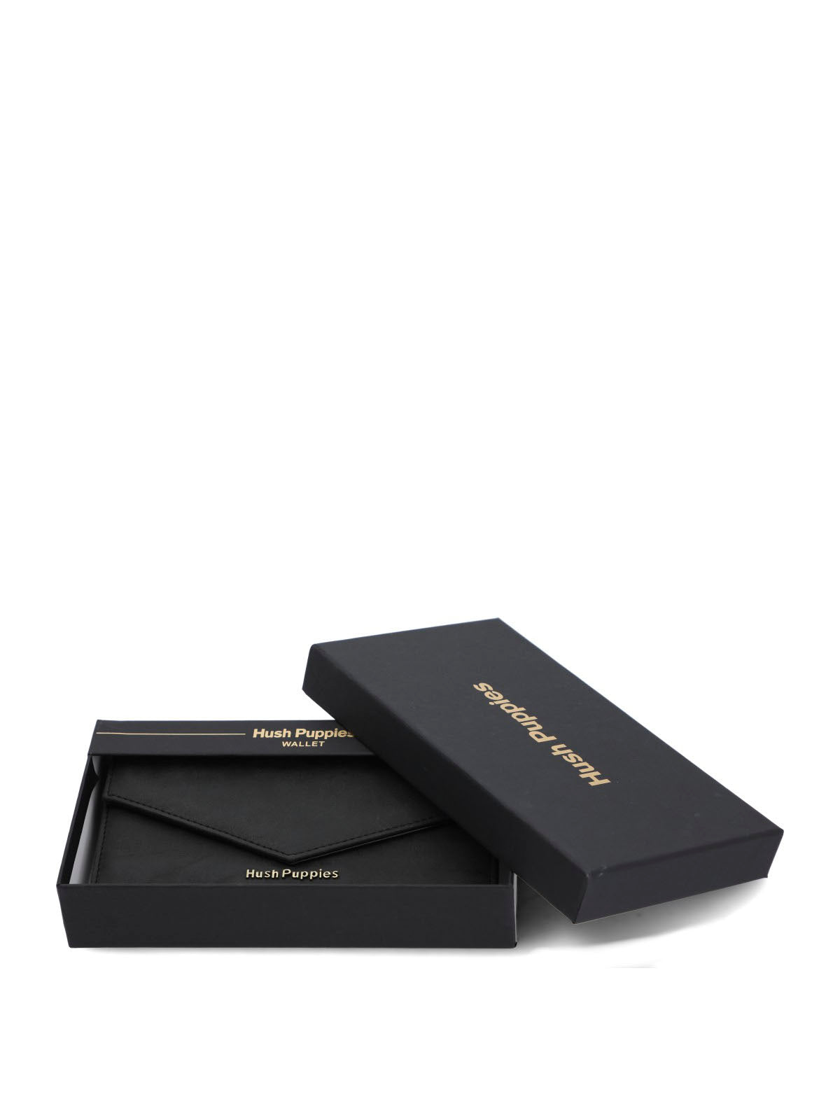 Billetera Ecocuero Mujer Darby Negro Hush Puppies