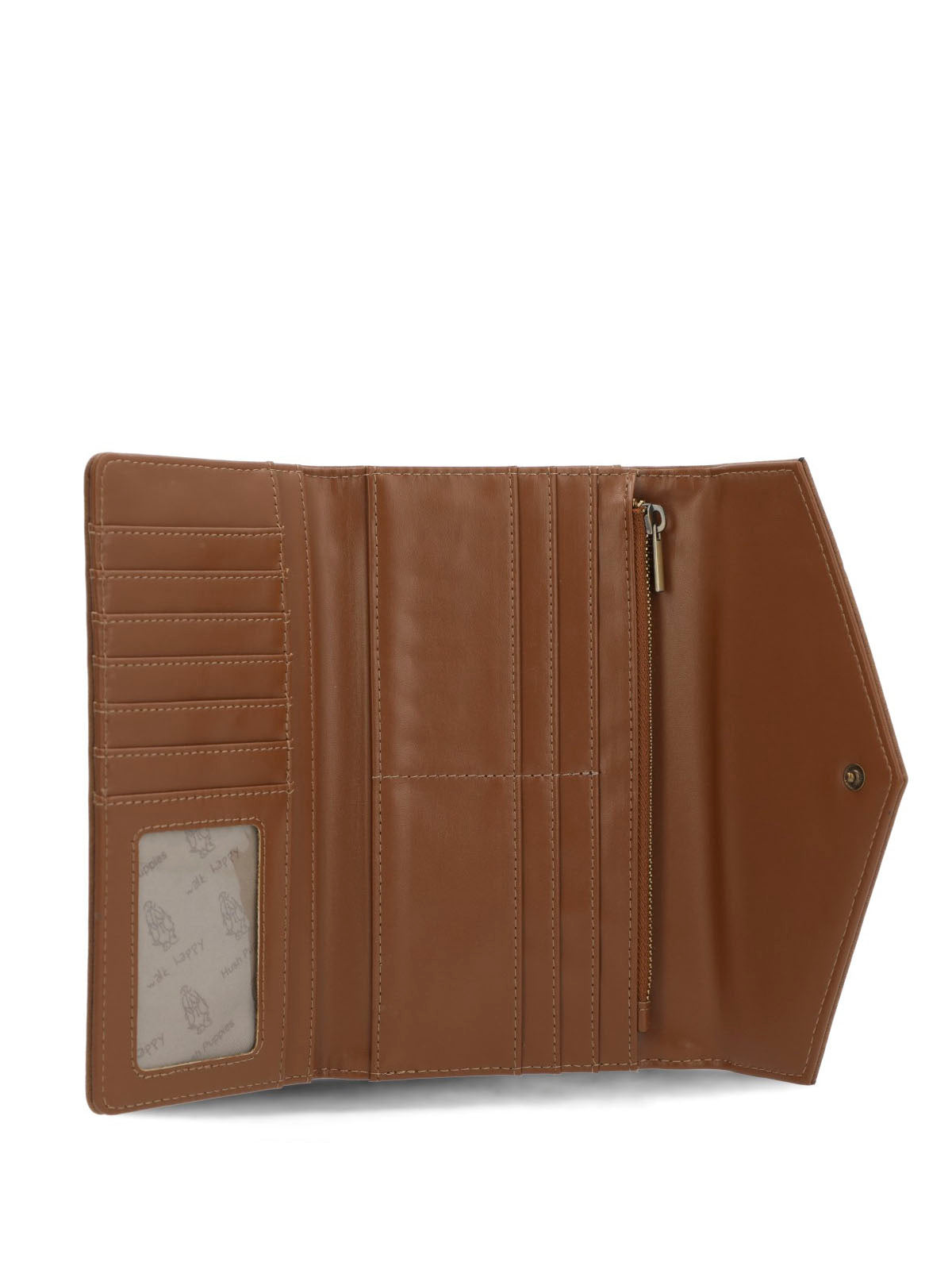 Billetera Ecocuero Mujer Darby Wallet Café Hush Puppies