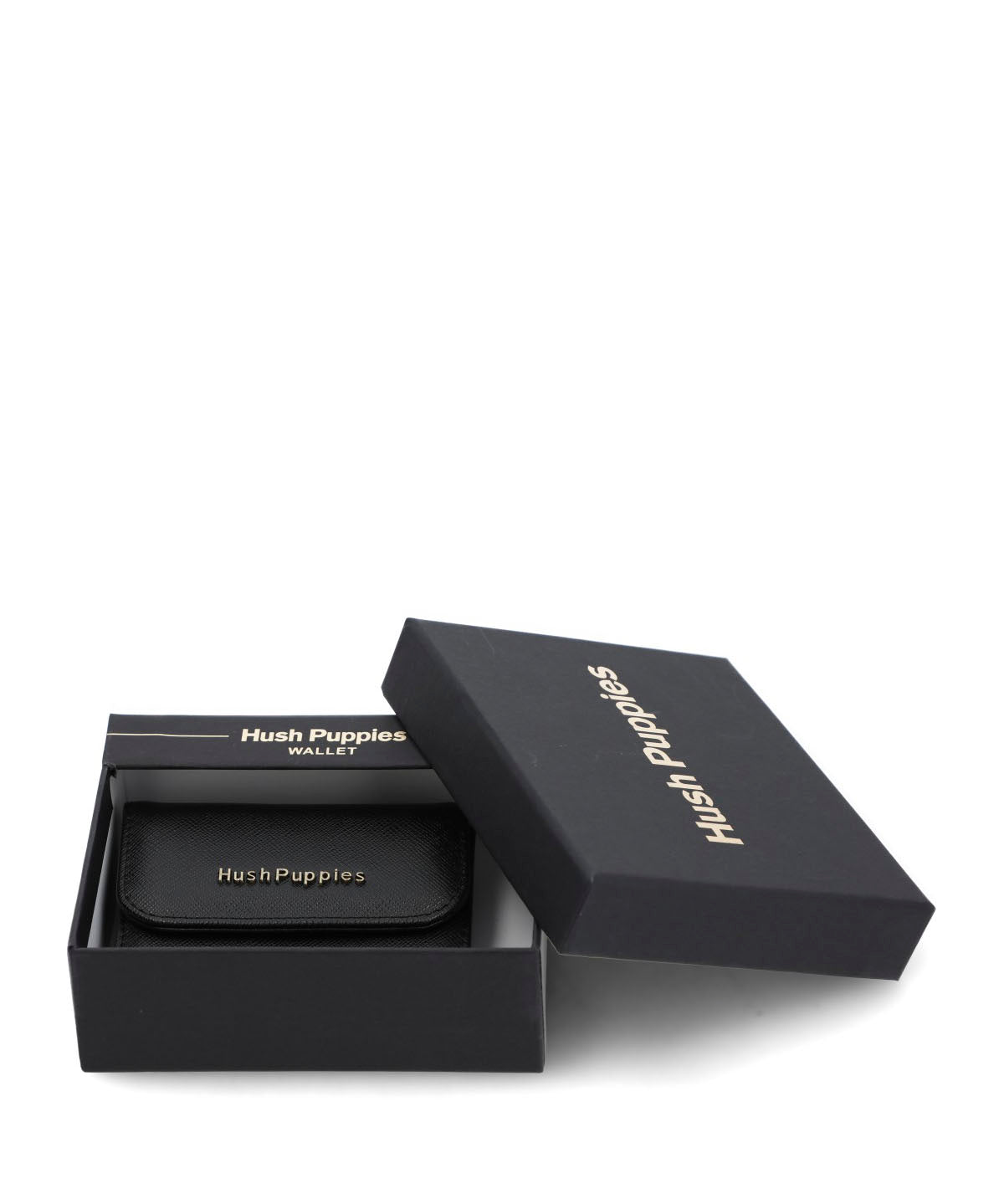 Billetera Ecocuero Mujer Selma Negro Hush Puppies
