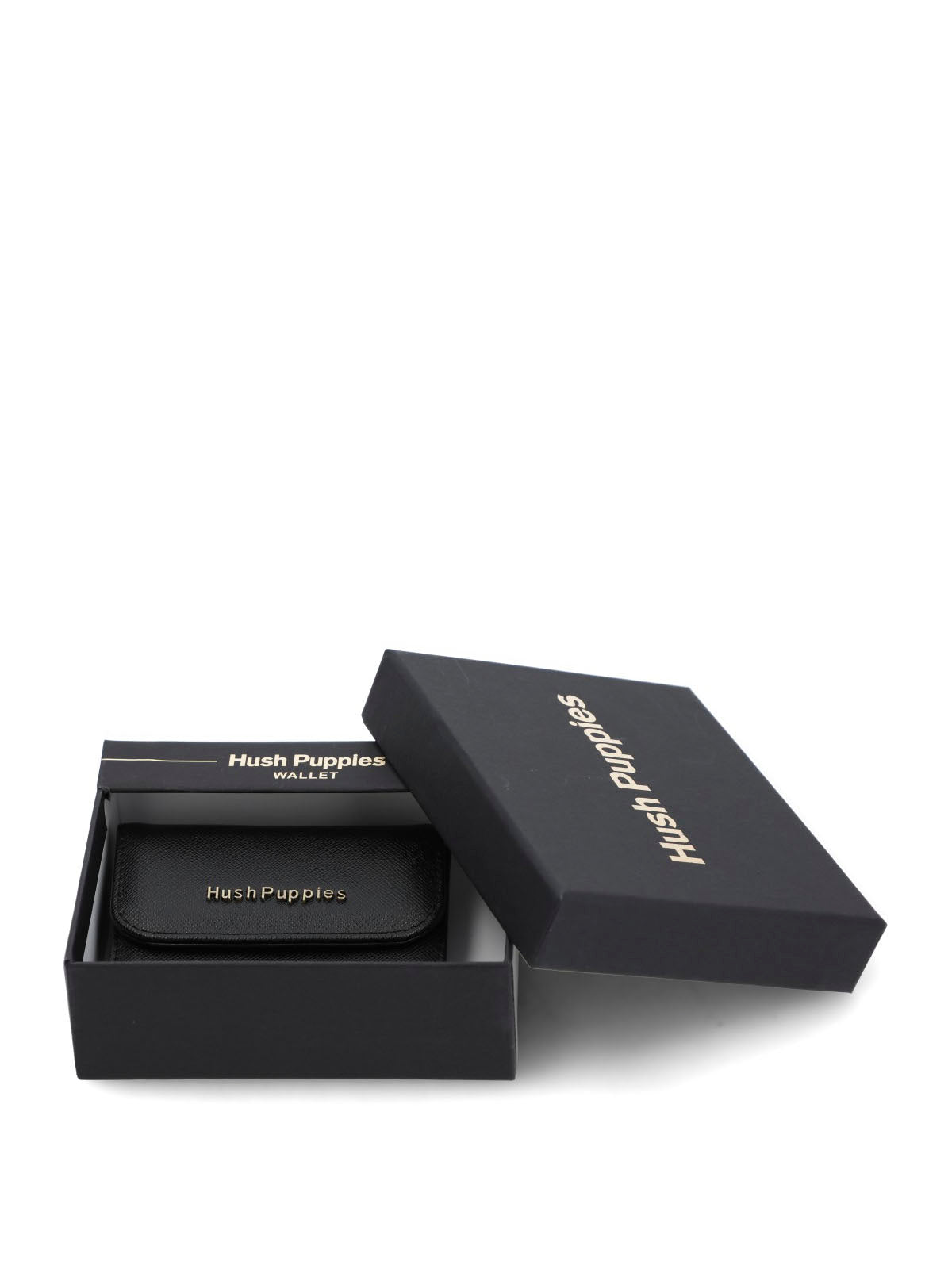 Billetera Ecocuero Mujer Selma Negro Hush Puppies
