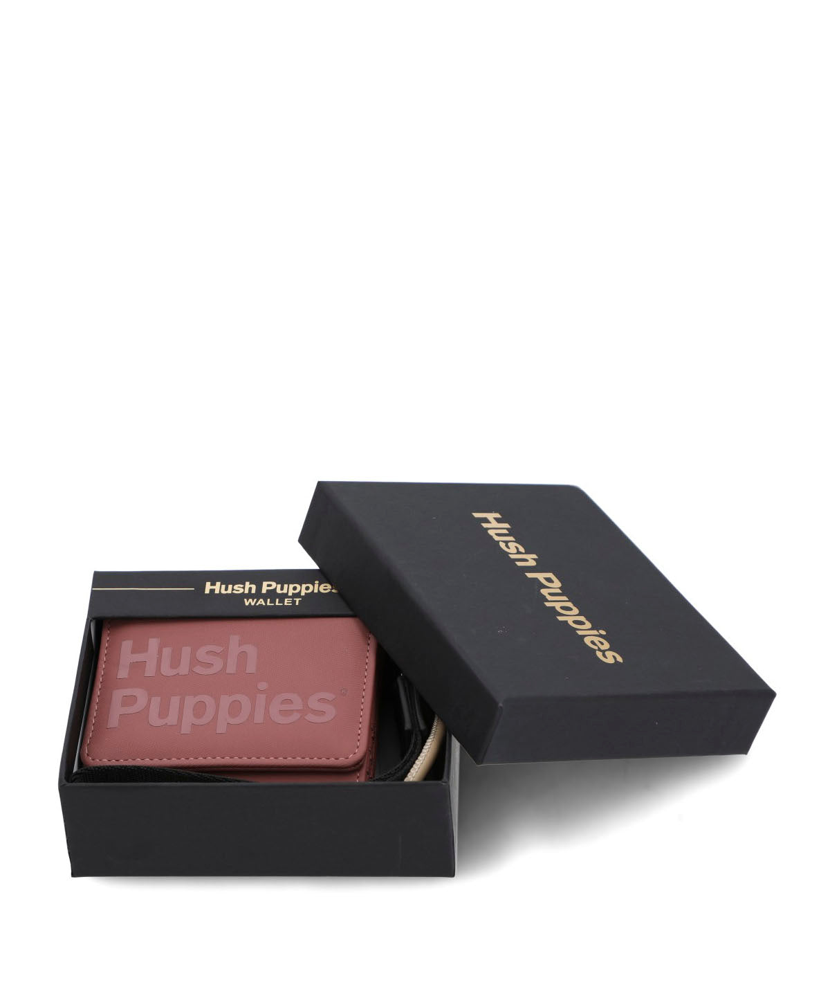 Billetera Ecocuero Mujer Hattie Rosado Hush Puppies