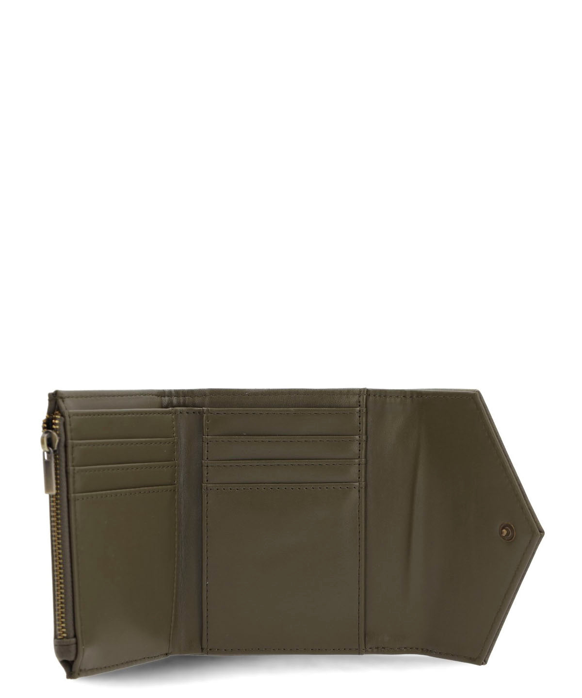 Billetera Ecocuero Mujer Dacey Verde Hush Puppies