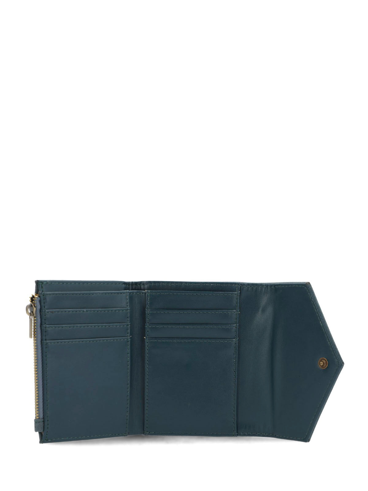 Billetera Ecocuero Mujer Dacey Wallet Azul Hush Puppies