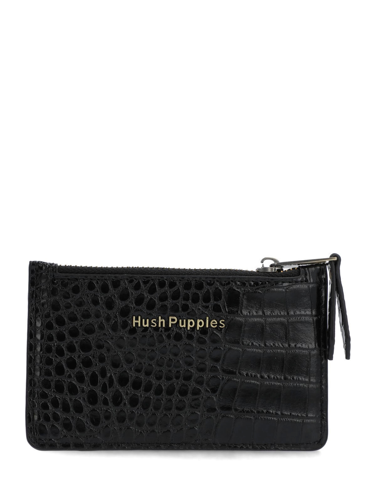 Billetera Ecocuero Mujer Croco Big Negro Hush Puppies