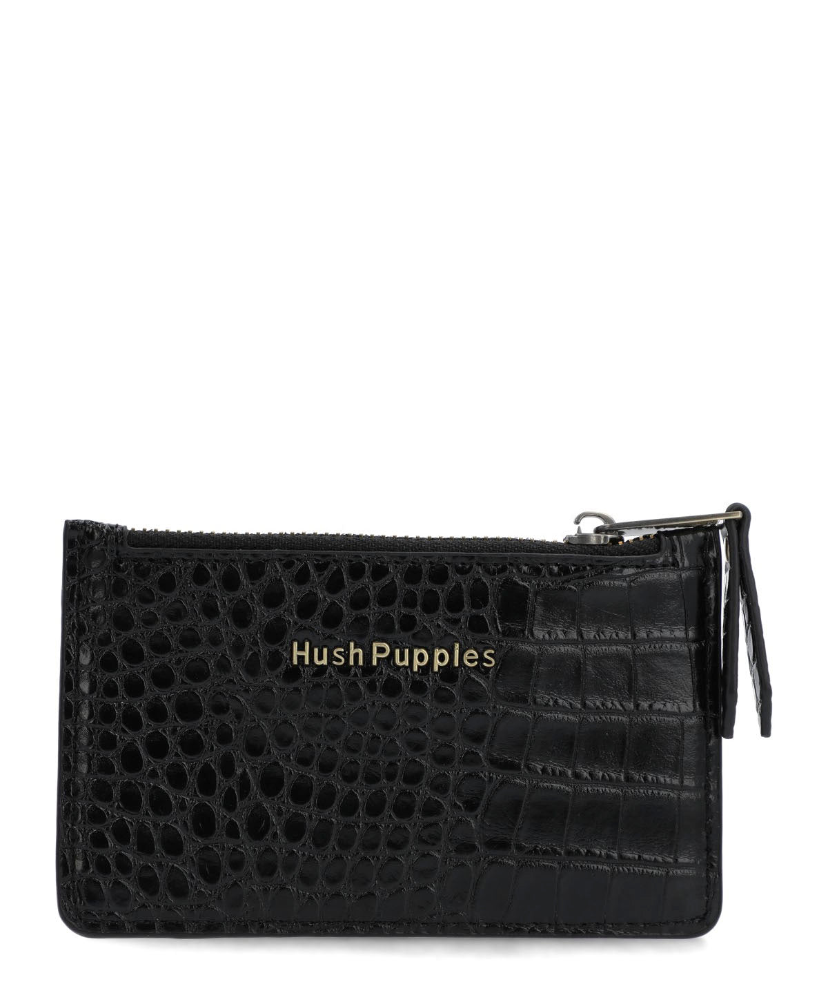 Billetera Ecocuero Mujer Croco Big Negro Hush Puppies
