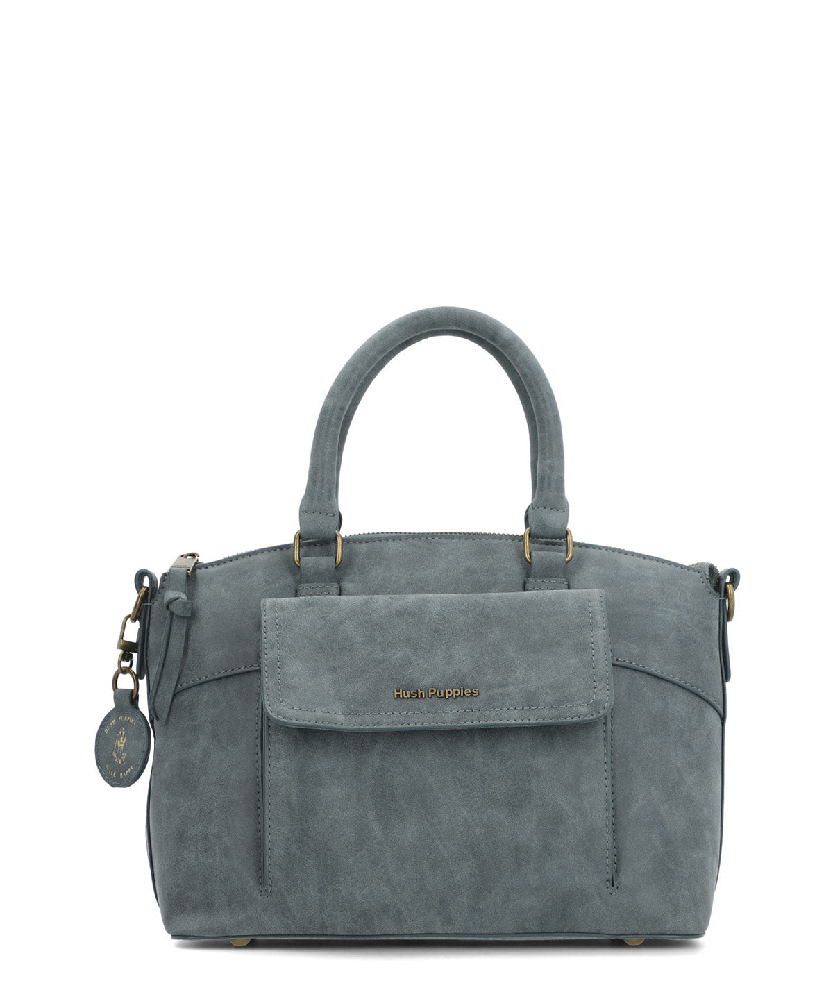 Cartera Ecocuero Mujer Durham Bag Azul Hush Puppies
