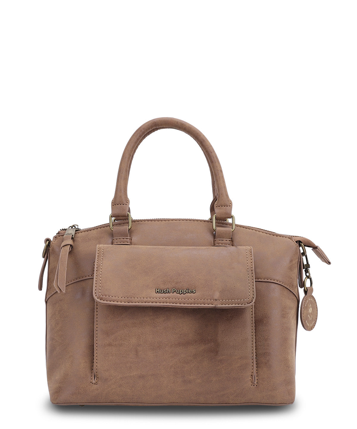 Cartera Ecocuero Mujer Durham Bag Café Hush Puppies