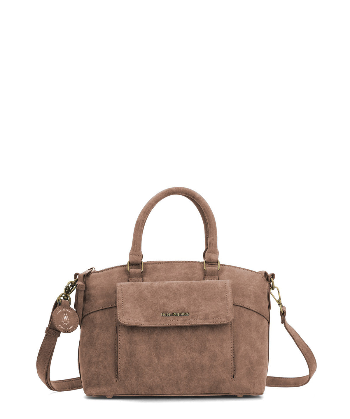Cartera Ecocuero Mujer Durham Bag Café Hush Puppies