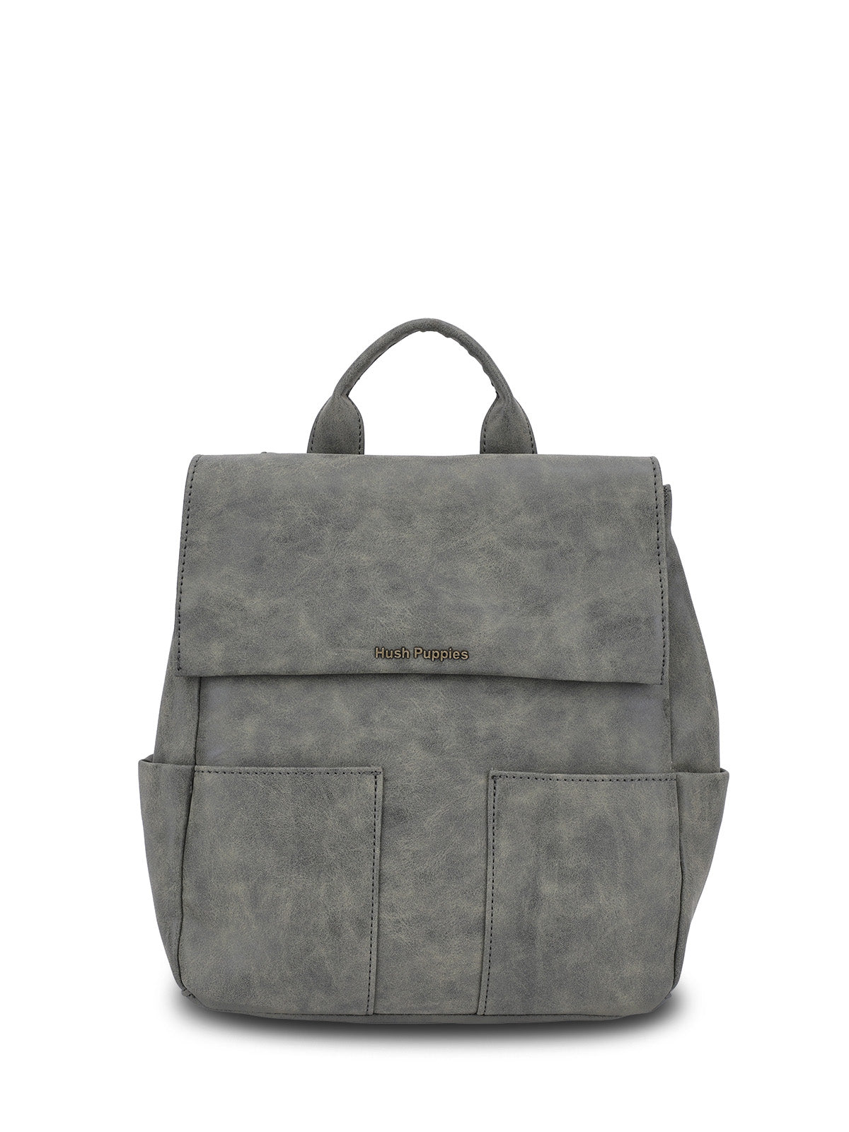 Mochila Ecocuero Mujer Dallas Back Verde Hush Puppies