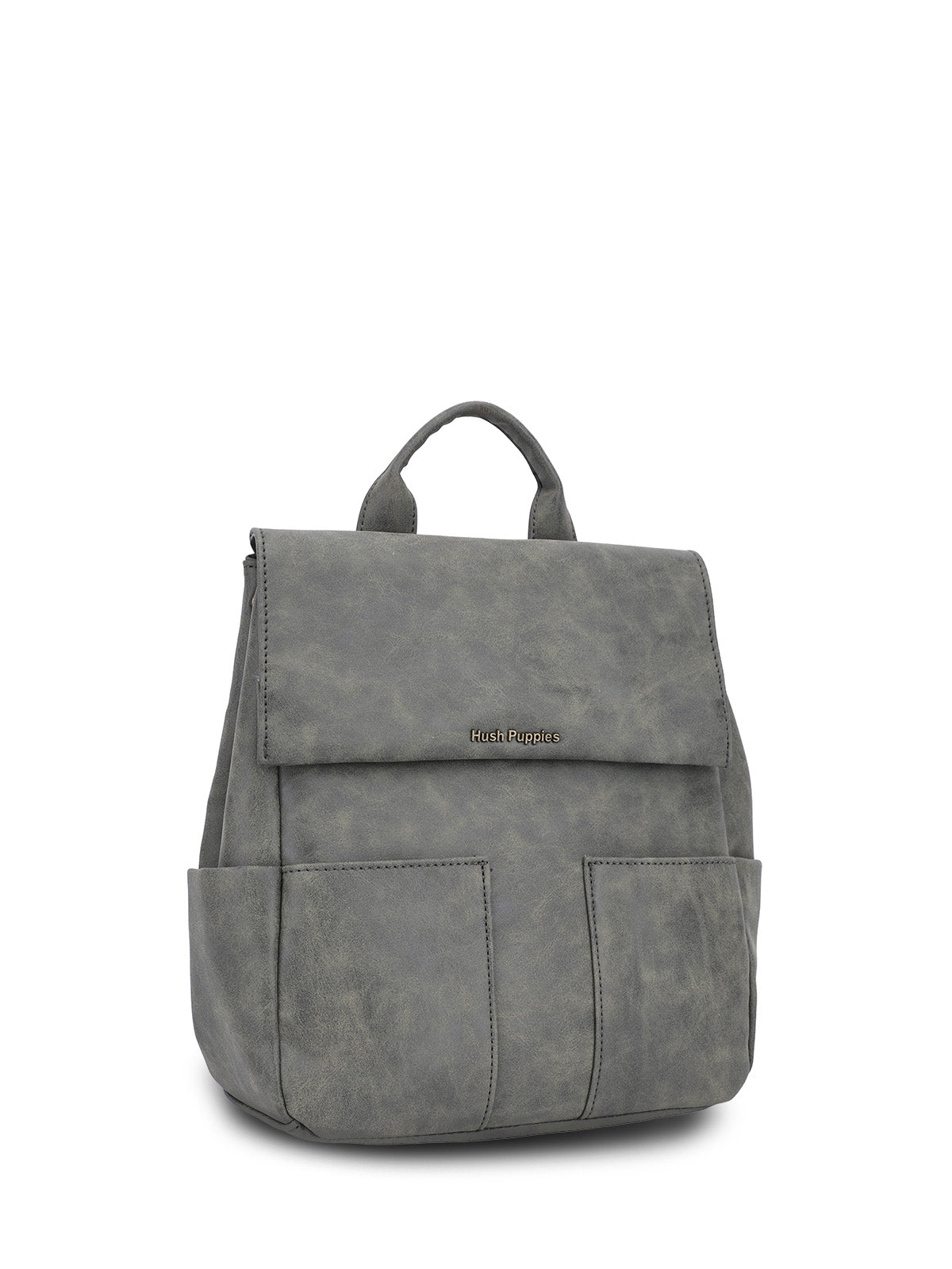 Mochila Ecocuero Mujer Dallas Back Verde Hush Puppies