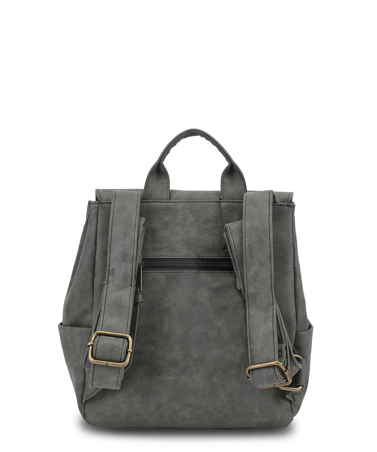 Mochila Ecocuero Mujer Dallas Back Verde Hush Puppies