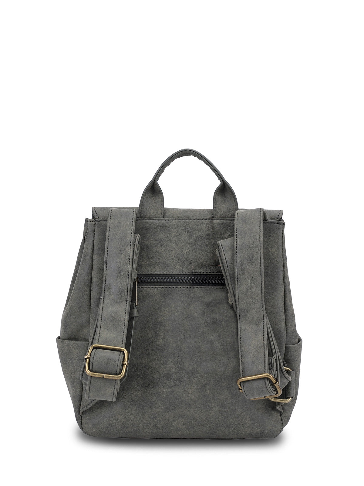Mochila Ecocuero Mujer Dallas Back Verde Hush Puppies