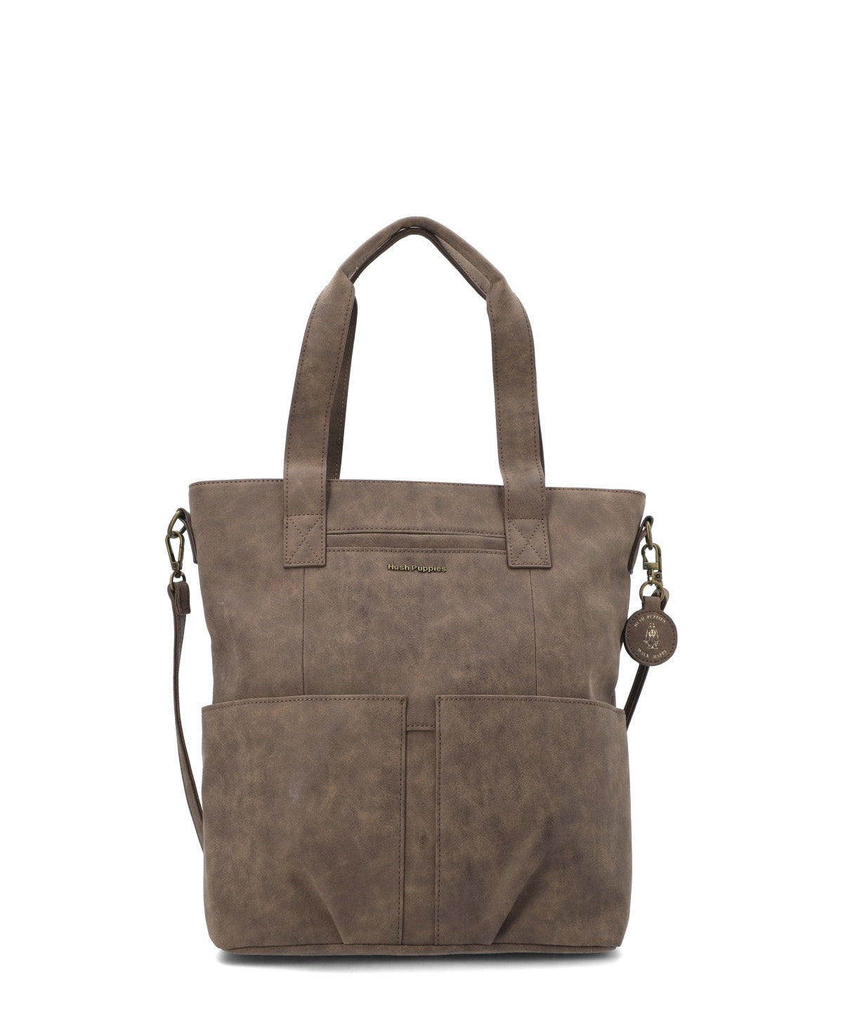 Cartera Ecocuero Mujer Denver Tote Café Hush Puppies