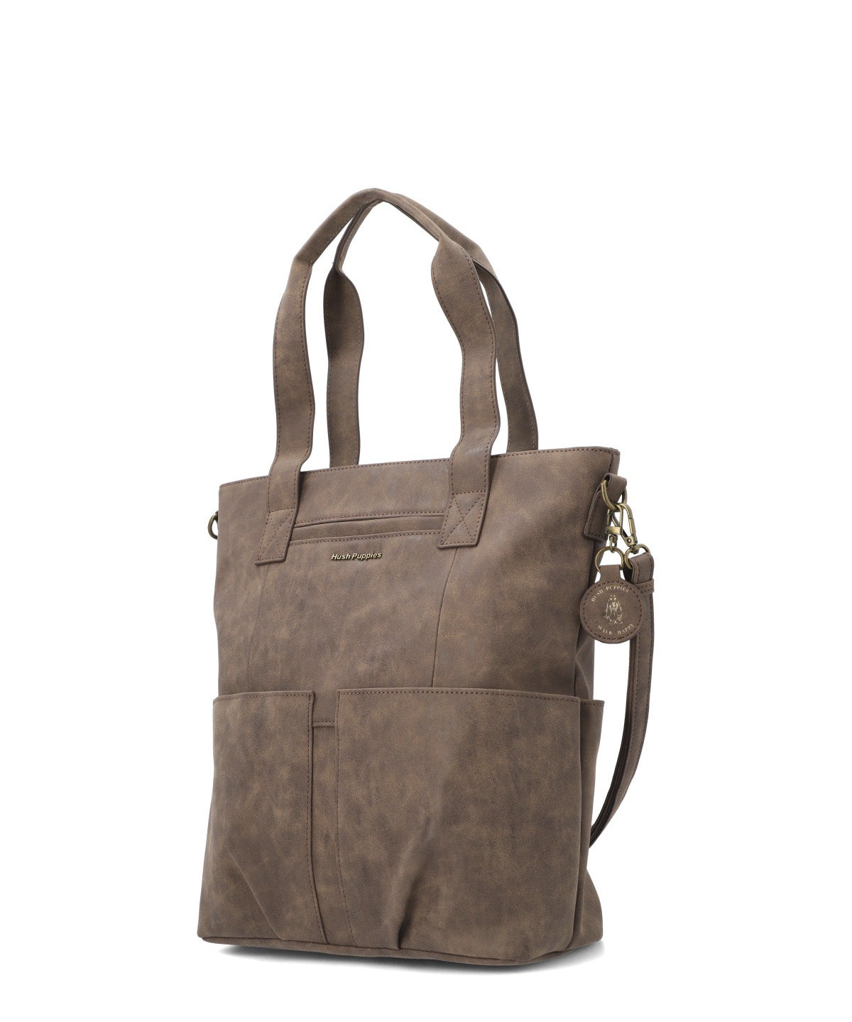 Cartera Ecocuero Mujer Denver Tote Café Hush Puppies