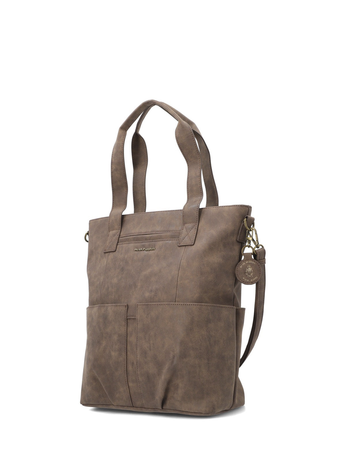 Cartera Ecocuero Mujer Denver Tote Café Hush Puppies