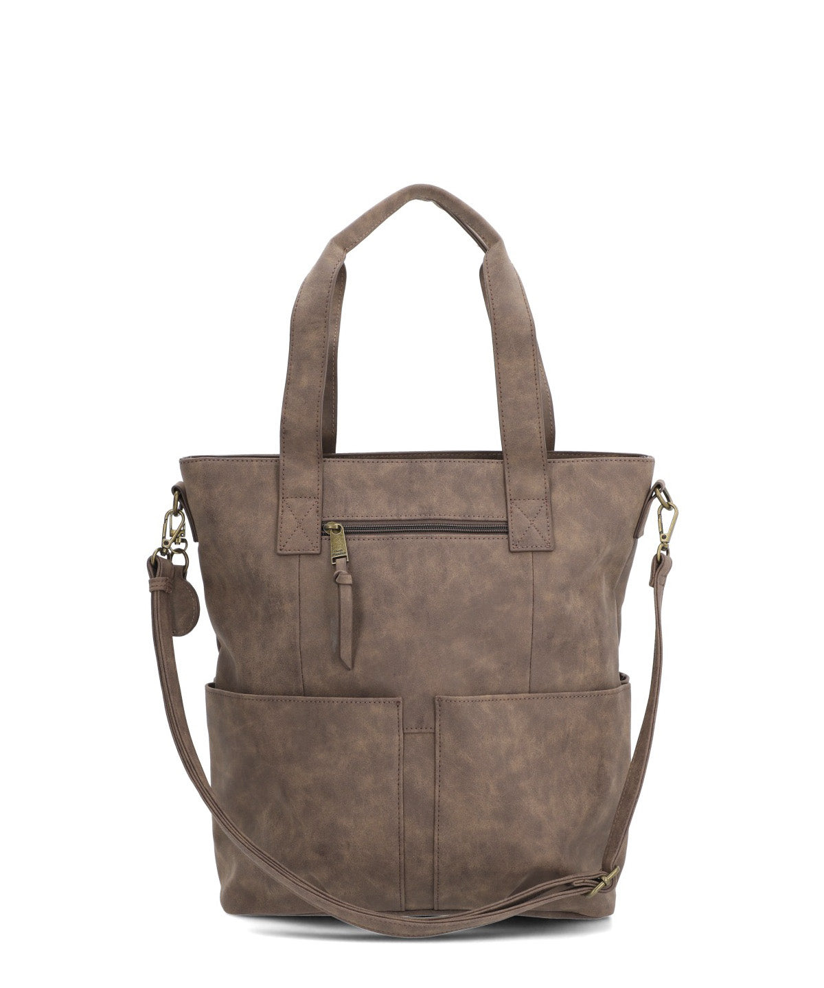 Cartera Ecocuero Mujer Denver Tote Café Hush Puppies
