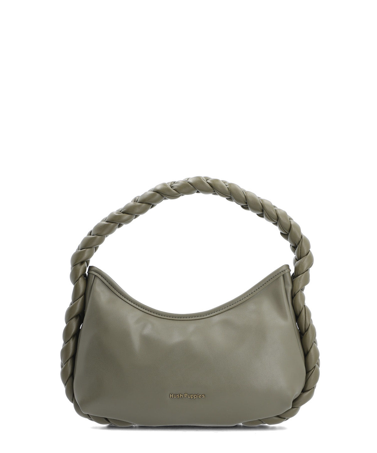 Cartera Ecocuero Mujer Brighton Hobo Verde Hush Puppies