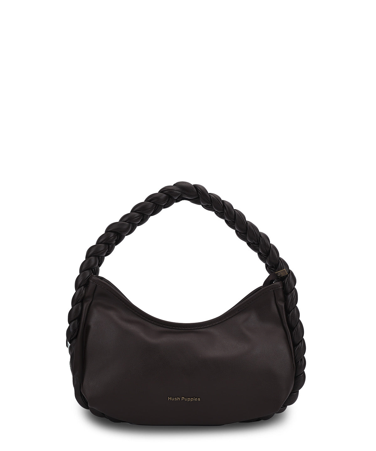 Cartera Ecocuero Mujer Brighton Hobo Café Hush Puppies