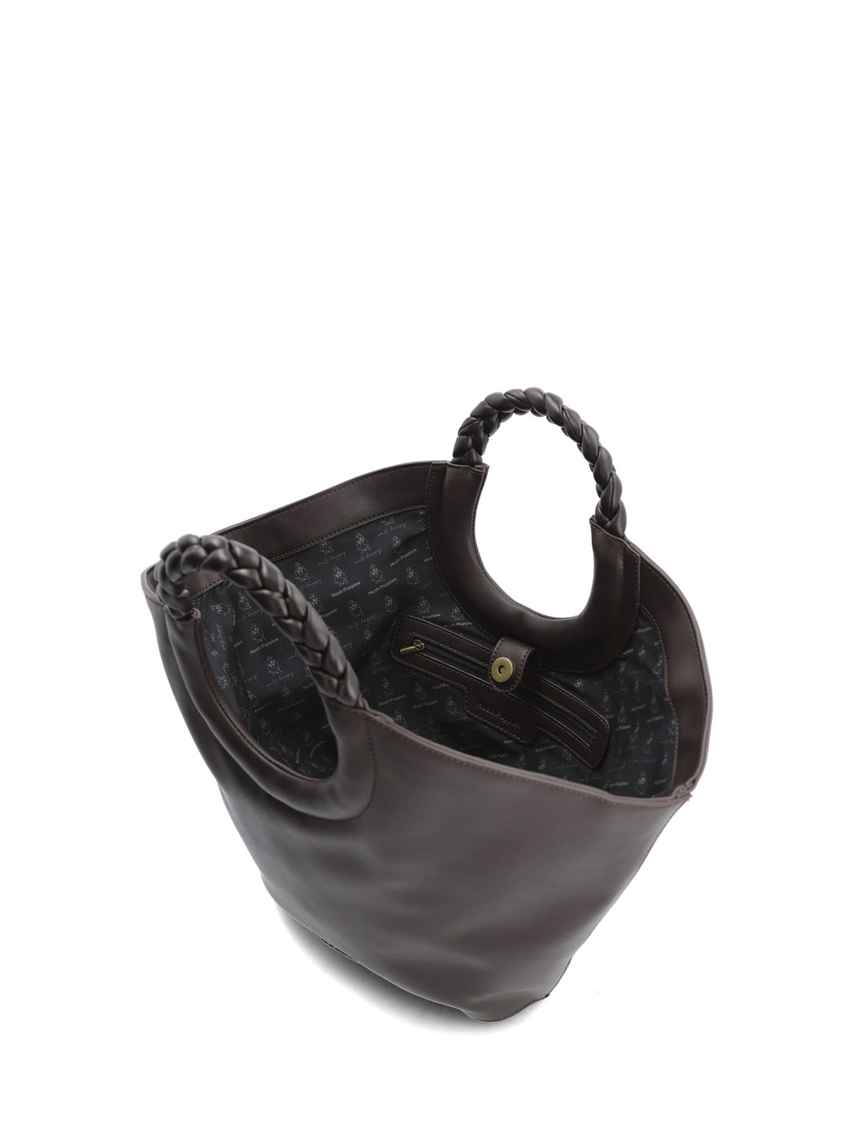 Cartera Ecocuero Mujer Bristol Bag Café Hush Puppies